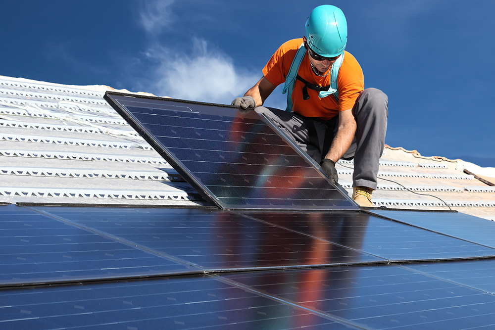 Solar industry provides jobs